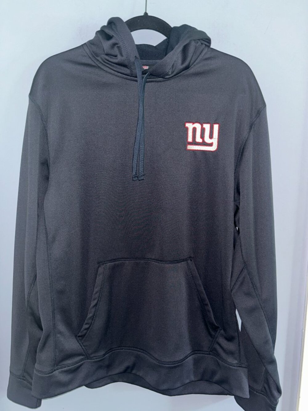 NY Giants Hoodie, NFL Team Apparel, Navy, Large - Picture 2 of 6